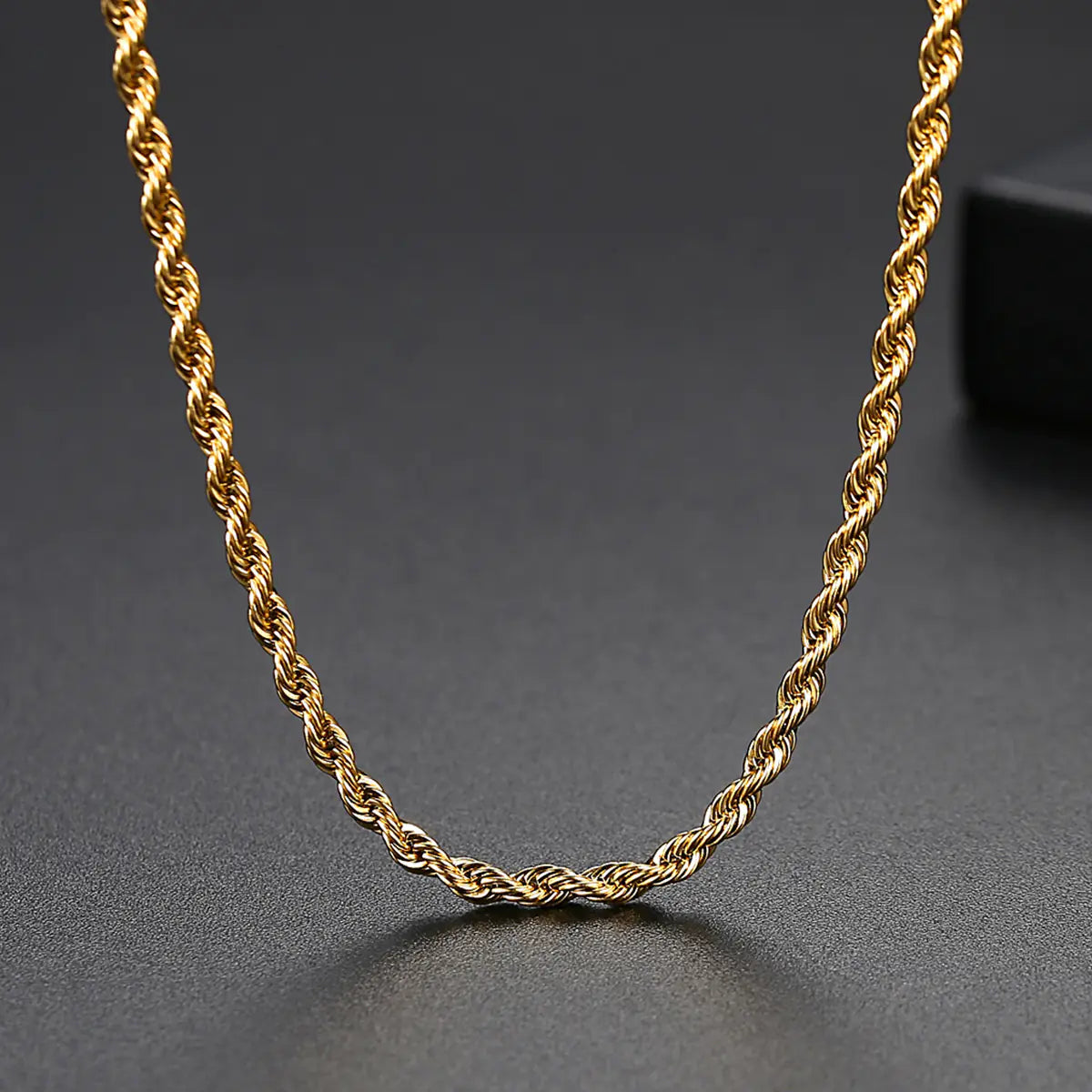 Twisted Gold Chain