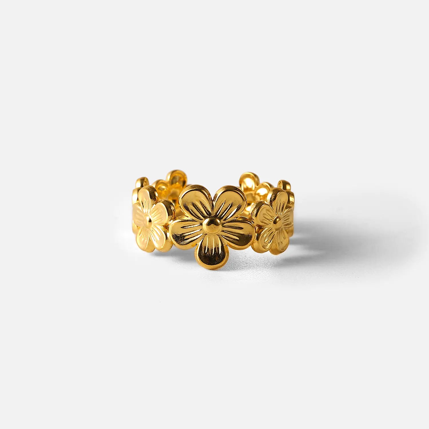 Anillo Floral Ajustable