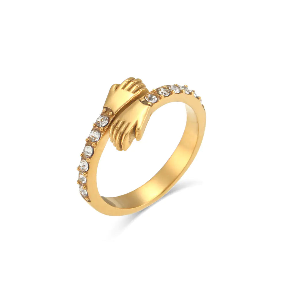 Anillo de Oro Amaryllis Adjustable