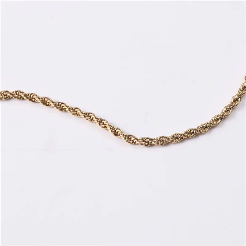 Collar de Cadena Retorcida Clásica