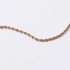 Collar de Cadena Retorcida Clásica