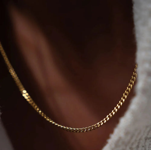 Collar de Cadena Estilo Cubano