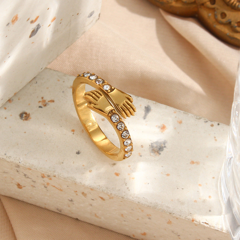 Anillo de Oro Amaryllis Adjustable